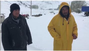 Karda Mahsur Kalan Çoban Kurtarıldı