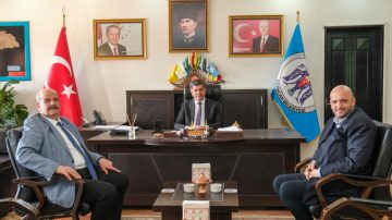 Tan, Erzincan Belediye Başkanı Aksun’u Ziyaret Etti