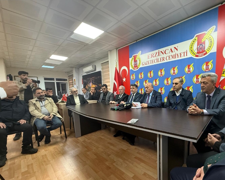 AK Parti Erzincan Teşkilatı EGC’de Basınla Buluştu