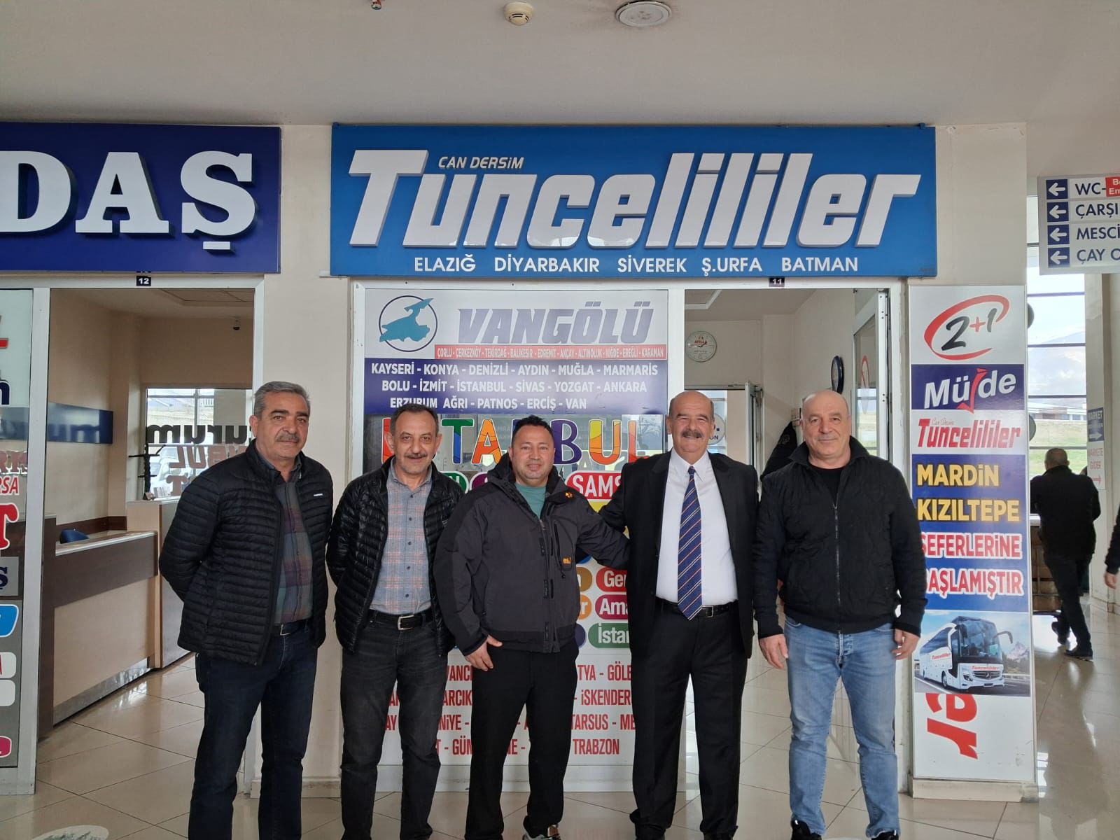 Tan; Otogar Esnafıyla Buluştu