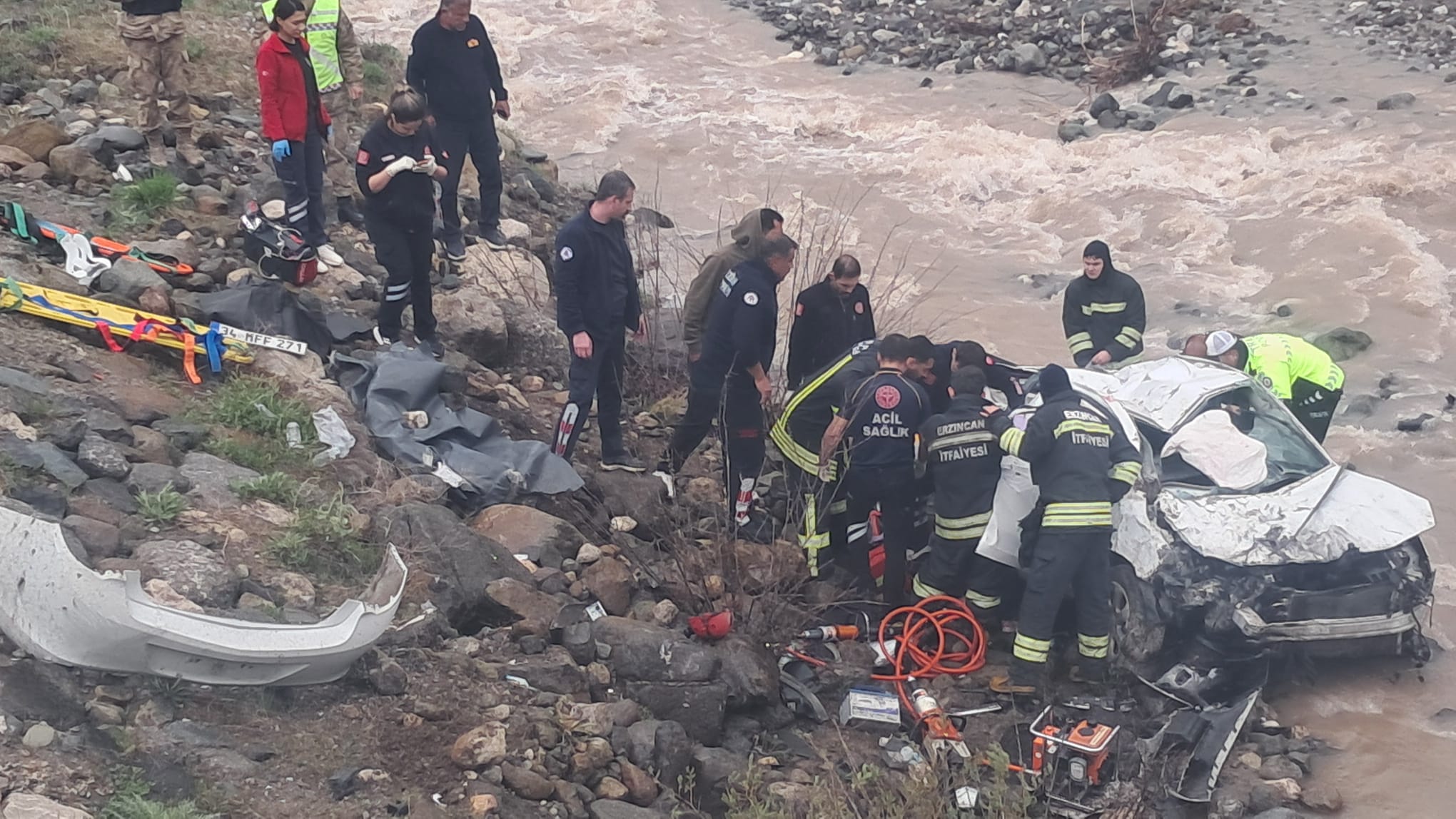 Erzincan’da Kaza 2 Ölü