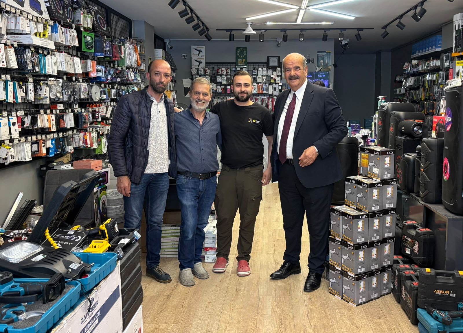 Süleyman Tan; “Artık değişim şart. Üreten kazanacak”