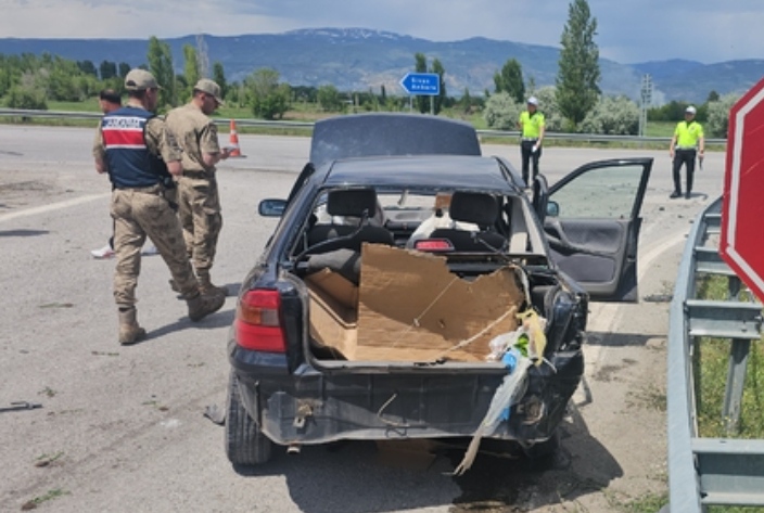 Erzincan’da kaza 4 yaralı