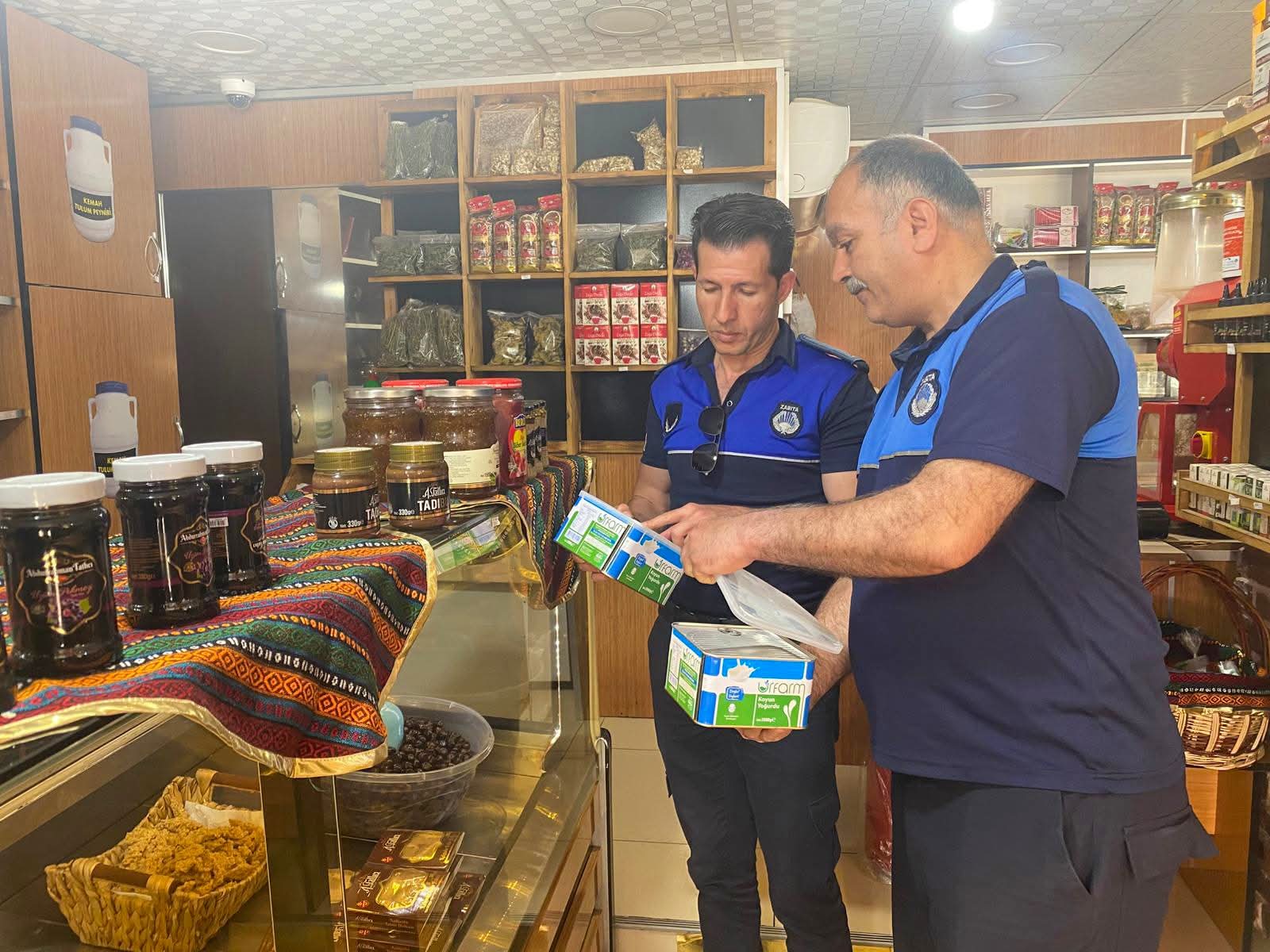 Erzincan Zabıtası Denetimde