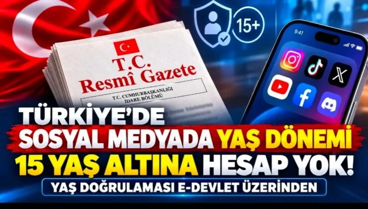 Sosyal Medya’ya Yaş Sınırı Geliyor